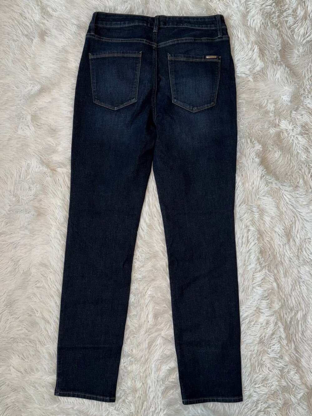 White House Black Market High Rise Slim Sculpt Jeans - Size 8 - Picture 3 of 5